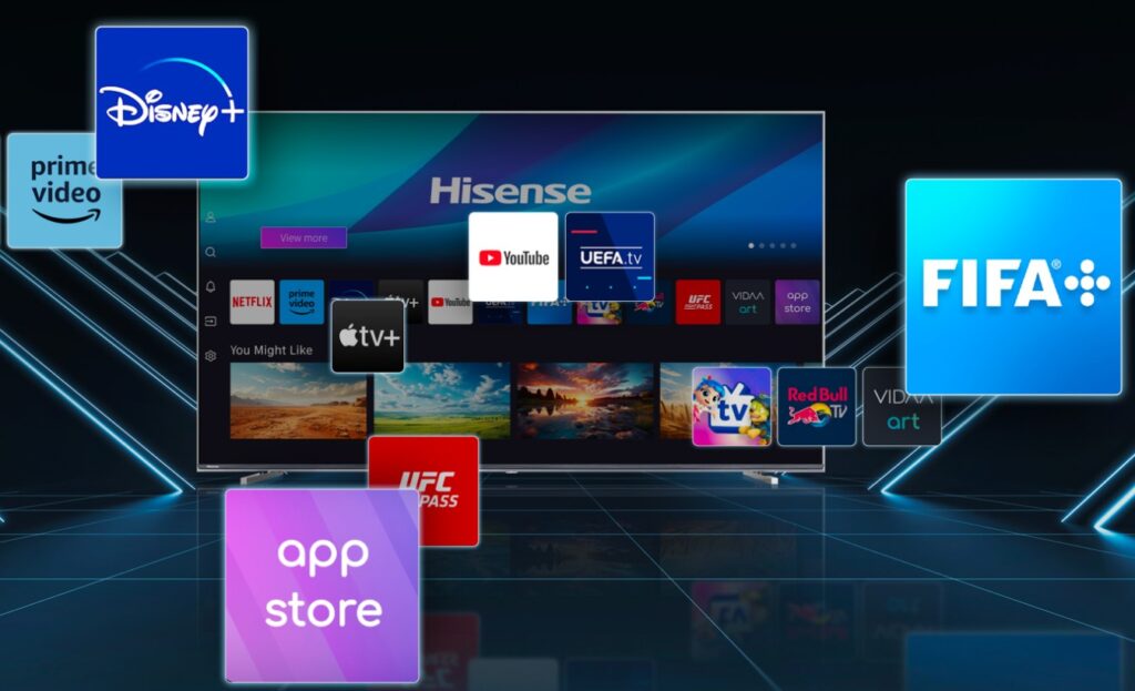 TV 4K Hisense 43 pollici 43A72NQ vidaa